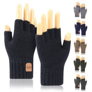 Custom Knit Fingerless Gloves