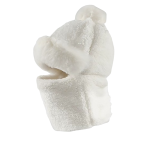 Integrated Beanie Hat and Scarf