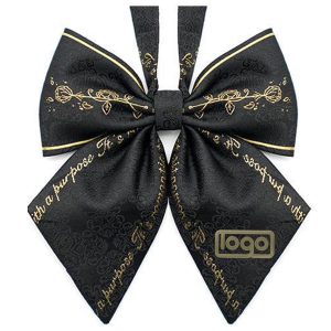 Gothic Rose Bow Tie