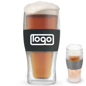 16 OZ Silicone Ring Double Walled Insulated Glass