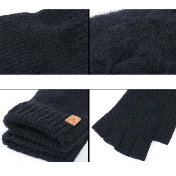 Custom Knit Fingerless Gloves