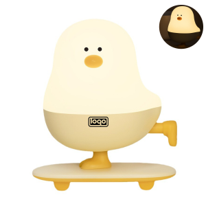 Skateboard Chick Stepless Dimming Nightlight
