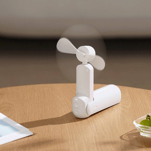Four-in-One Desk Lamp, Flashlight, Power Bank & Fan