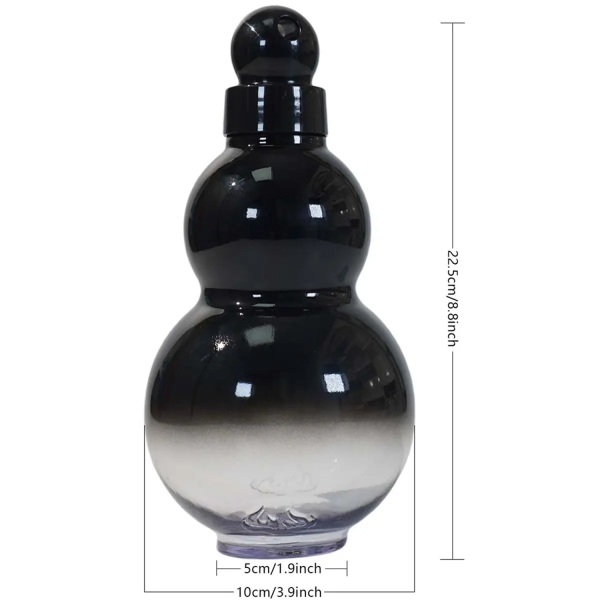 30oz Reusable Screw Top Leak Proof Gourd Water Bottle