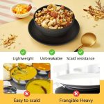 16Pcs Wheat Straw Kitchen Dinnerware Set