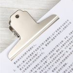 Large Stainless Steel Clips File Clamp