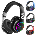 Over-ear Bluetooth headphones