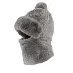 Integrated Beanie Hat and Scarf