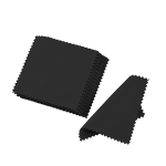 Jewelry Cleaning Microfber Cloth Polishing w/ Paper Bag