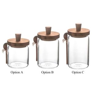 13&18&28 OZ Coffee Bean Cup Jar Glass Bottle W/ Spoon