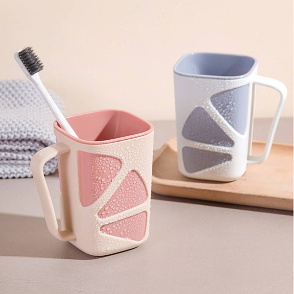 13Oz Minimalist Home Lemon Mouthwash Cup