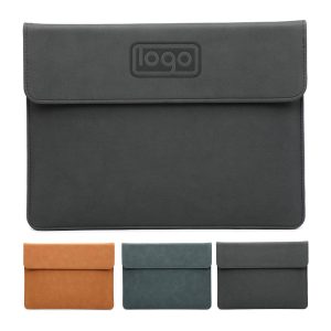 14" PU Leather A4 File Bag