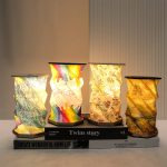 Custom Dimmable Collapsible Rechargeable Paper Lamp