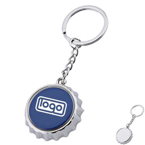 Bottle Cap Keychain