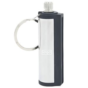 Metal Matches Lighter W/ Key Ring