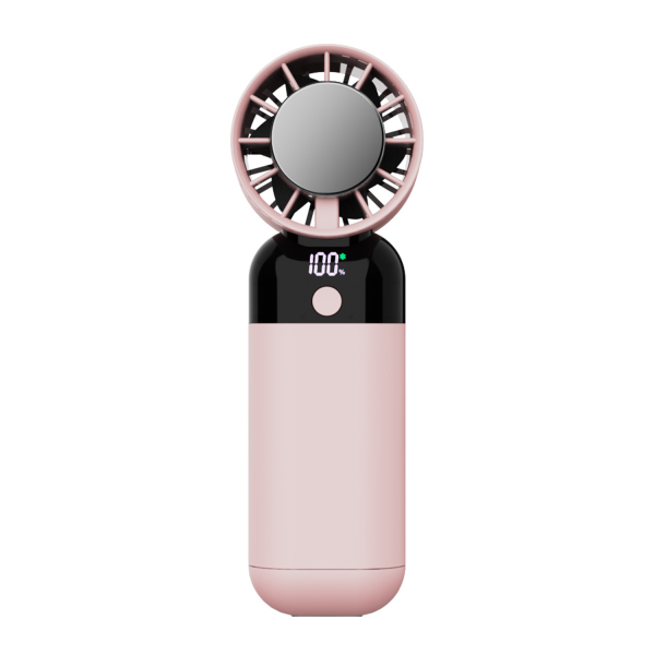 Portable USB Mini Handheld Digital Display Turbine Fan