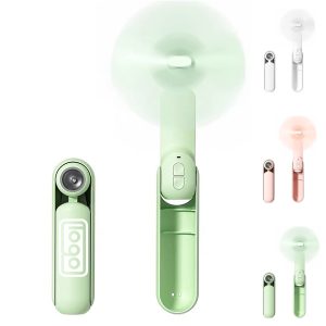 Four-in-One Desk Lamp, Flashlight, Power Bank & Fan