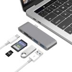 6 in 1 USB C Adapter for MacBook Laptop Computer