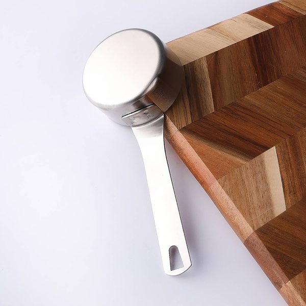 Stainless Steel Coffee Powder Scoop w/ Scale
