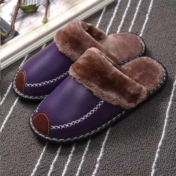 PU Warm Winter Slippers