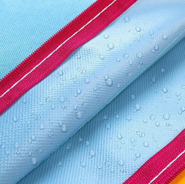 A4 Handle Zippered Document Bag File Pouch