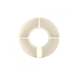 Silicone snack bowl platter