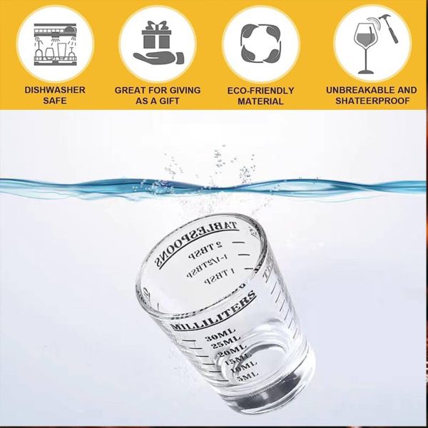 1 OZ Measuring Cup Shot Glass