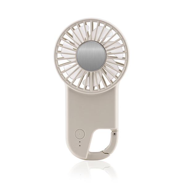 Portable Mini Handheld USB Rechargeable Fan W/ Buckle