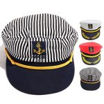 Captain Cap Costume Navy Marine Admiral Hat