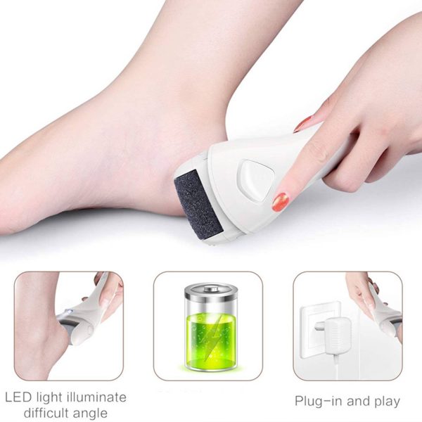 Electric Rechargeable Portable Feet Callus Removers Kit