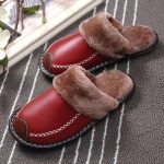 PU Warm Winter Slippers