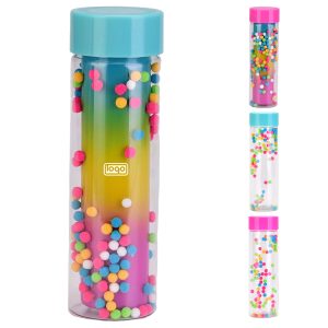 Creative Portable Outdoor Sports Double Wall Pom Cups