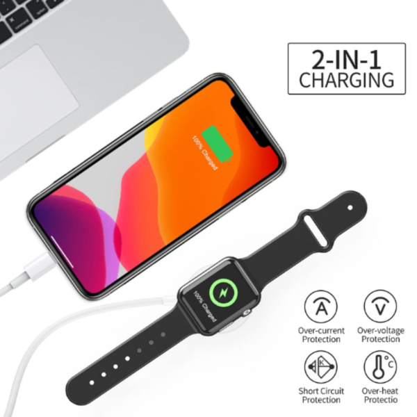 One For Three iWatch Charging Cable