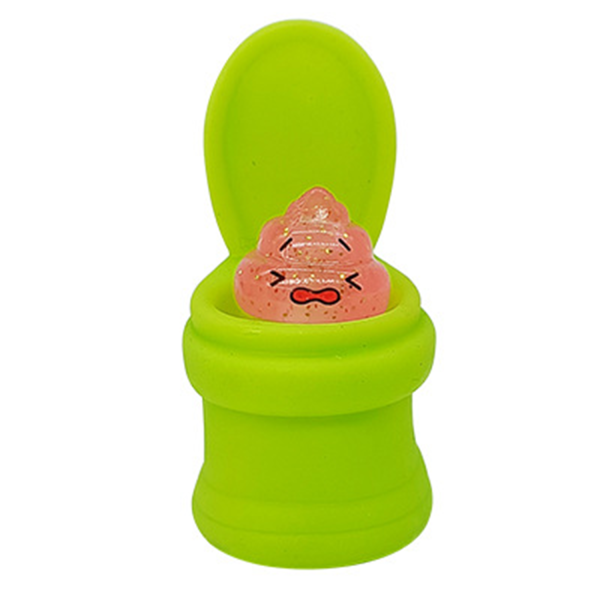 Creative Squeeze Decompression Toilet Shape Poop Ball Toy