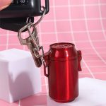 Coke Can Shape Mini Ashtray Key Chain