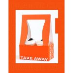 Colorful Fahion Paper 2 Cup Holder W/ Handles
