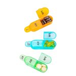 BPA-Free Portable Monthly Pill Organizer w/ AM/PM Labels