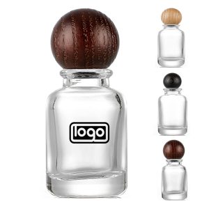 1.014 oz Glass perfume bottle