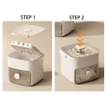 Portable Ice Cube Maker Box