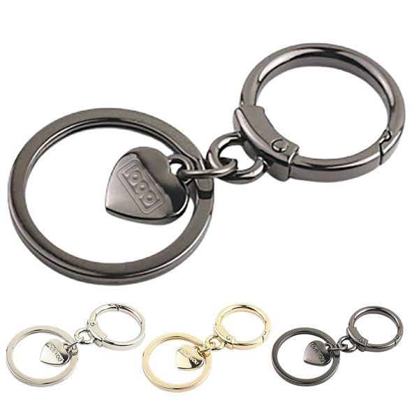 Zinc Alloy Colorfast Key Chain