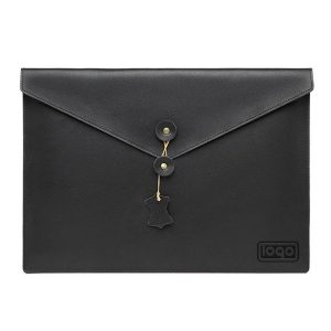 14” leather A4 File Bag