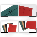 Solid Color Paper File Folders