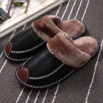 PU Warm Winter Slippers