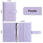 A6 PU Leather 3 Ring Binder/Notebook