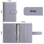 A6 PU Leather 3 Ring Binder/Notebook