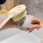 Cute Long-Handled Bath Brush