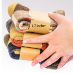 Autumn and winter mid-tube wool socks