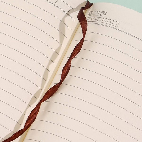 A5 Buckle PU Leather Multi-color Notebook