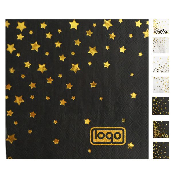 Gold-embossed Napkin 100pcs/bag