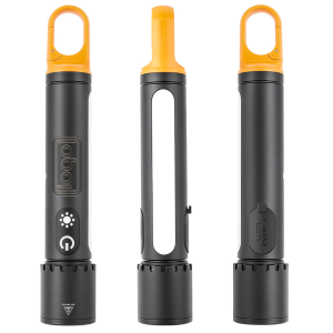Multi functional metal flashlight